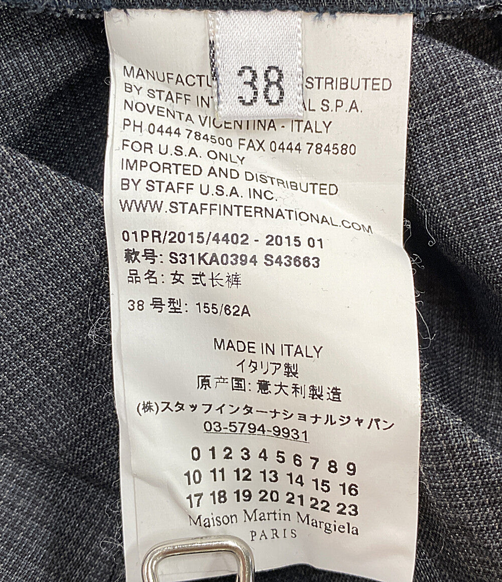 Maison Margiela パンツ S30KA0394 2015ss レディース SIZE 38 メゾンマルジェラ