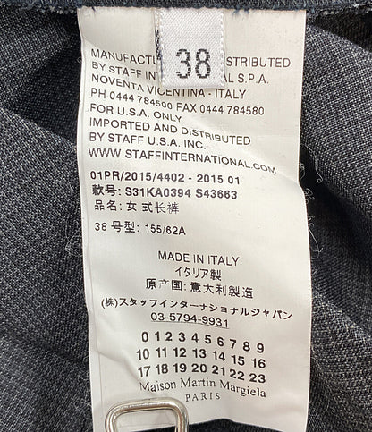 Maison Margiela パンツ S30KA0394 2015ss レディース SIZE 38 メゾンマルジェラ