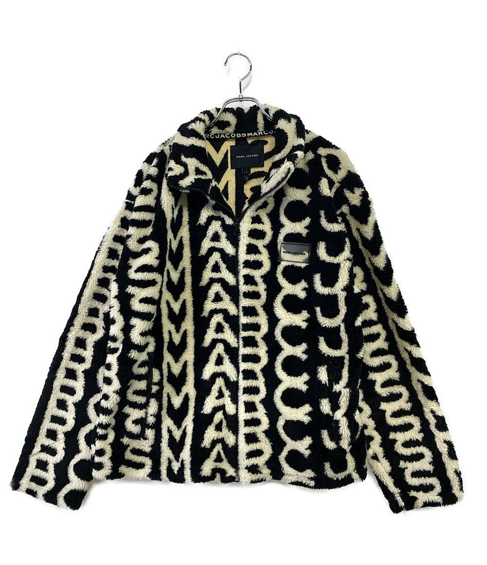 マークジェイコブス  フリースジャケット モノグラム FLEECEJAKET      メンズ SIZE L  MARC JACOBS