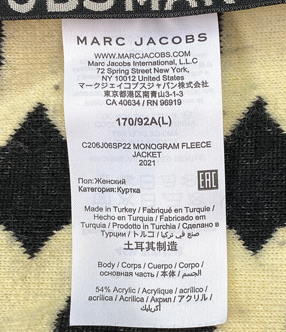 マークジェイコブス  フリースジャケット モノグラム FLEECEJAKET      メンズ SIZE L  MARC JACOBS