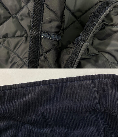 LAVENHAM キルティングコート ネイビー メンズ SIZE M ラベンハム