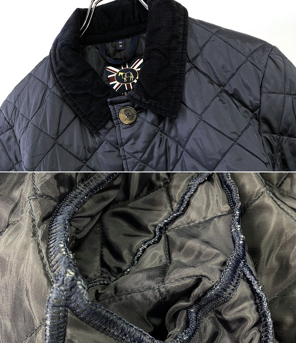 LAVENHAM キルティングコート ネイビー メンズ SIZE M ラベンハム