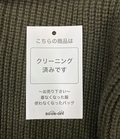 ラッピンノット  ニット カーキボーダー ハーフジップ      レディース SIZE -  WRAPINKNOT