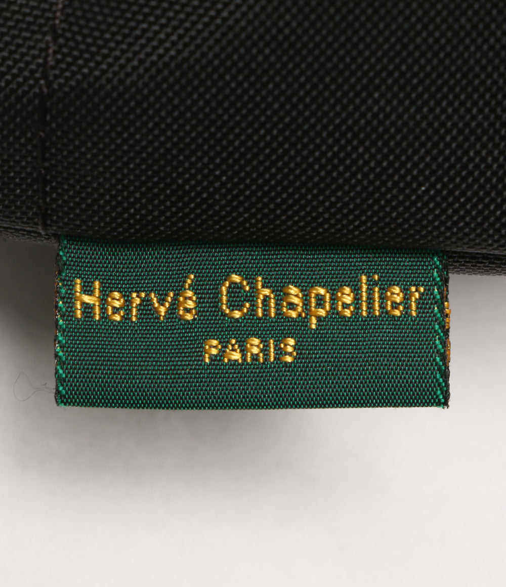 エルベシャプリエ 美品 ショルダーバッグ ミニショルダー ブラック      レディース   HERVE' Chapelier