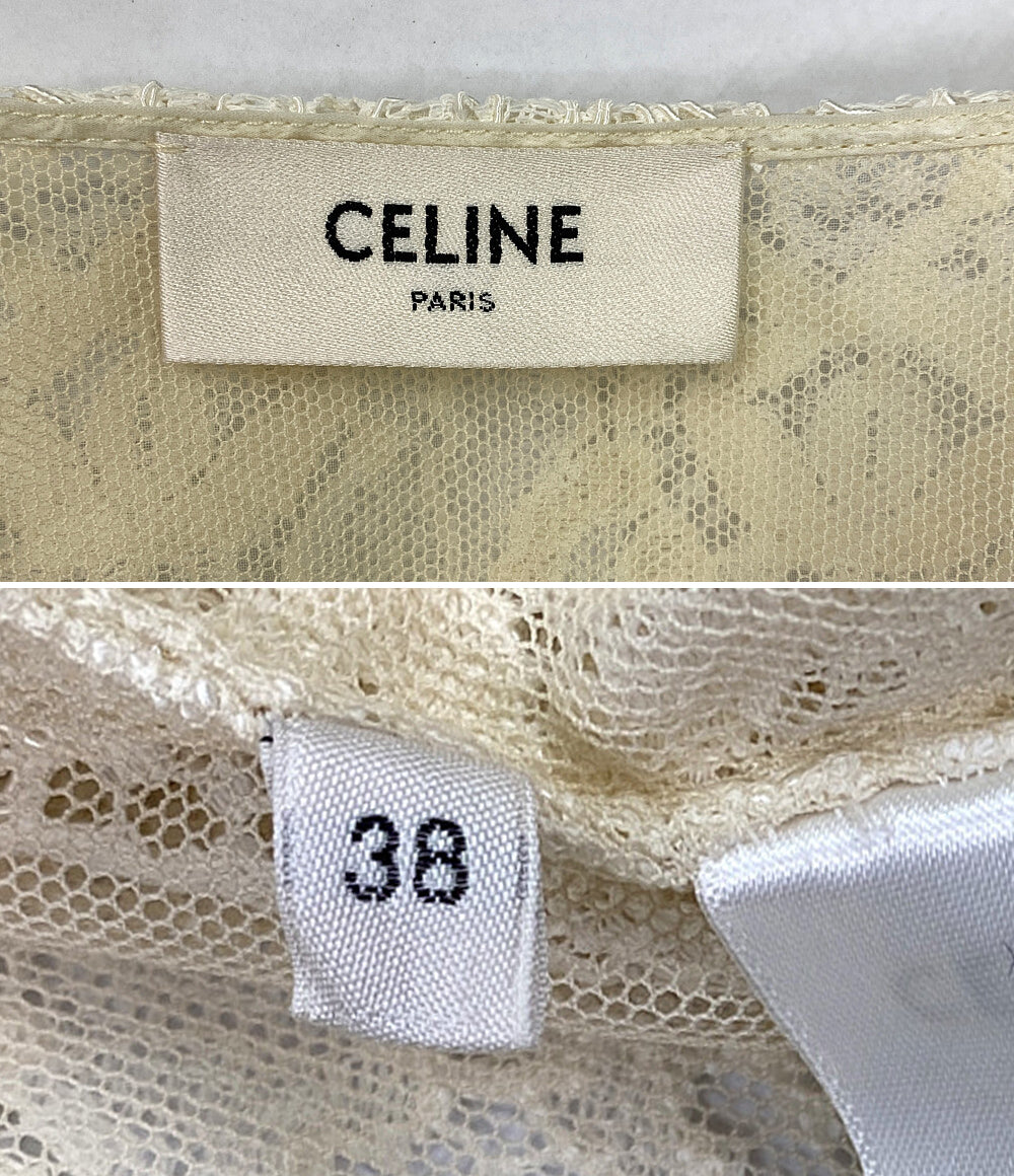 セリーヌ 美品 チェルシージャケット レース 24SS レディース SIZE 38