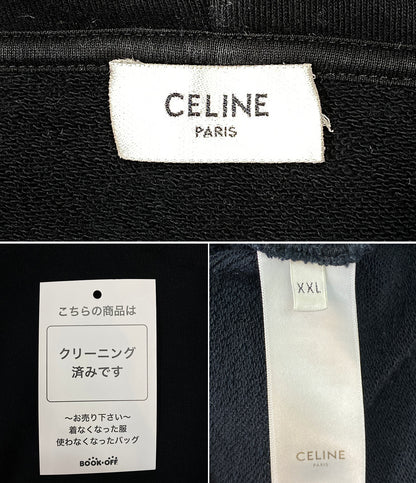 セリーヌ  スウェットパーカー ブラック      メンズ SIZE XXL  CELINE