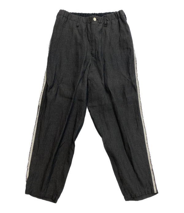 YOHJI YAMAMOTO POUR HOMME フラップヘンプパンツ 24ssCollection HS