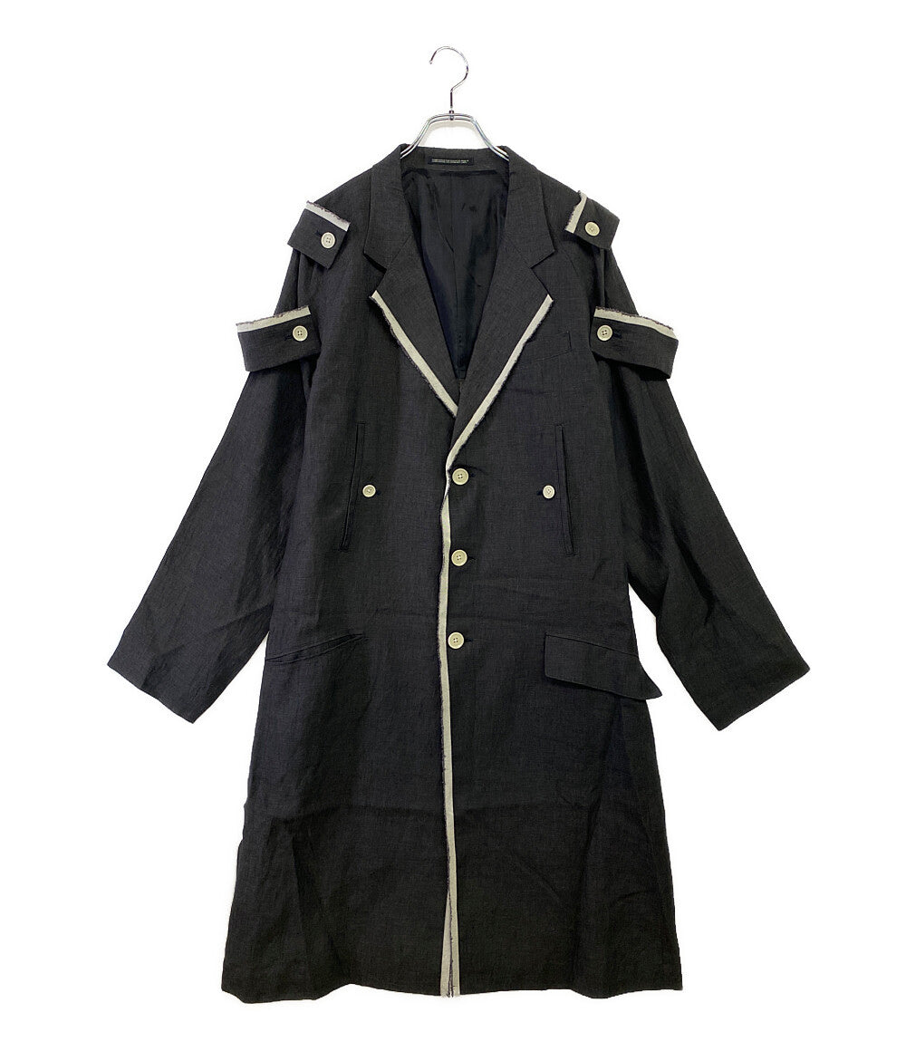 YOHJI YAMAMOTO POUR HOMME ジャケット 60 LINEN NAMORE ZIGZAG ST JKT