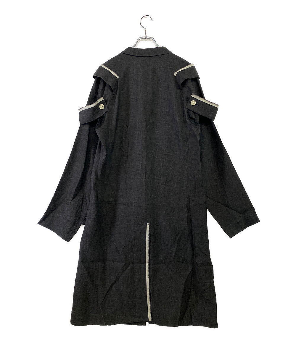 ヨウジヤマモトプールオム  ロングジャケット Collection  24ss    HS-J14-318  メンズ SIZE 1  YOHJI YAMAMOTO POUR HOMME