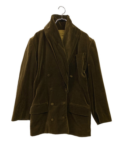 ジャンポール・ゴルチェ  ジャケット ベロア ベージュ      レディース SIZE 40  JEAN PAUL GAULTIER