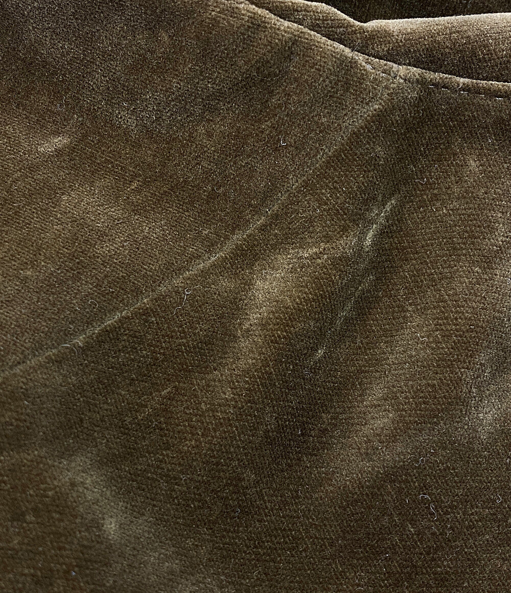 ジャンポール・ゴルチェ  ジャケット ベロア ベージュ      レディース SIZE 40  JEAN PAUL GAULTIER