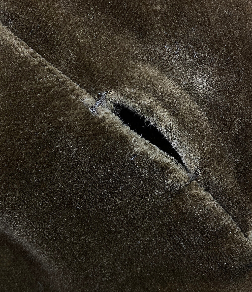 ジャンポール・ゴルチェ  ジャケット ベロア ベージュ      レディース SIZE 40  JEAN PAUL GAULTIER