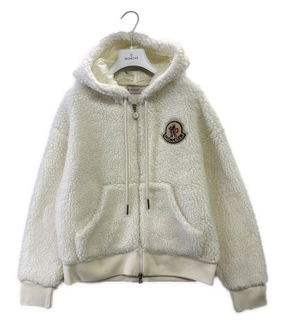 MONCLER ボアブルゾン フーディ MAGLIA CARDIGAN 21AW レディース SIZE XS モンクレール