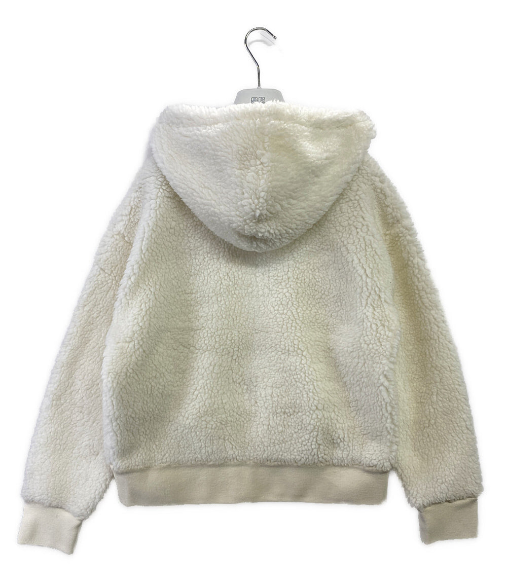 MONCLER ボアブルゾン フーディ MAGLIA CARDIGAN 21AW レディース SIZE XS モンクレール