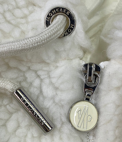 MONCLER ボアブルゾン フーディ MAGLIA CARDIGAN 21AW レディース SIZE XS モンクレール