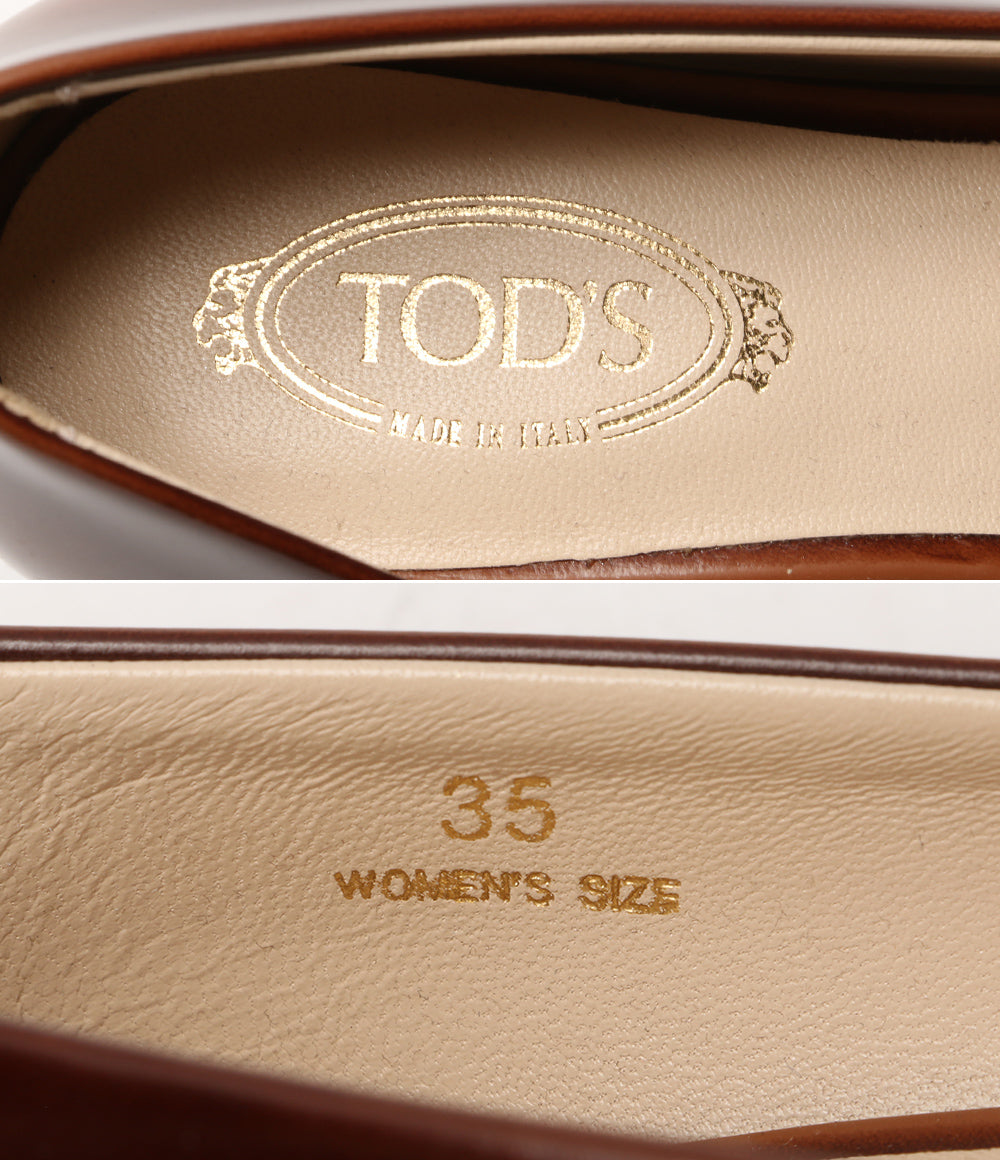 トッズ  パンプス スクエアトゥチャンキーヒール      レディース SIZE 22cm  TOD’S