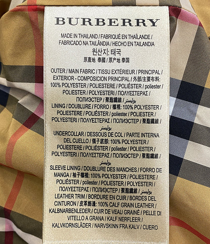 バーバリー 美品 コート デタッチャブルフード ブラック 8006111      レディース SIZE UK6  BURBERRY