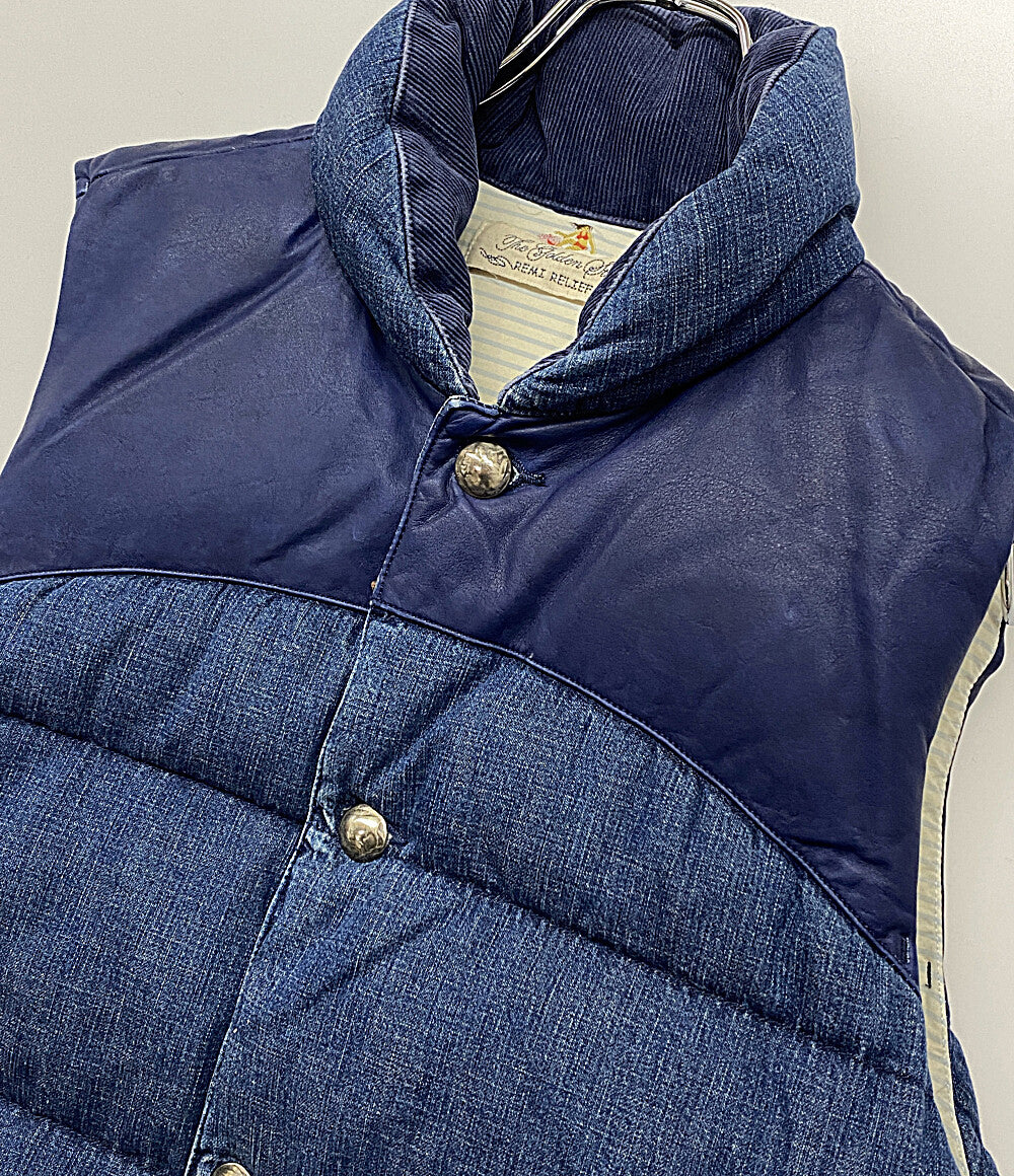 レミレリーフ ダウンベスト インディゴ メンズ SIZE XL REMI RELIEF レミレリーフ ダウンベスト インディゴ メンズ SIZE XL REMI RELIEF