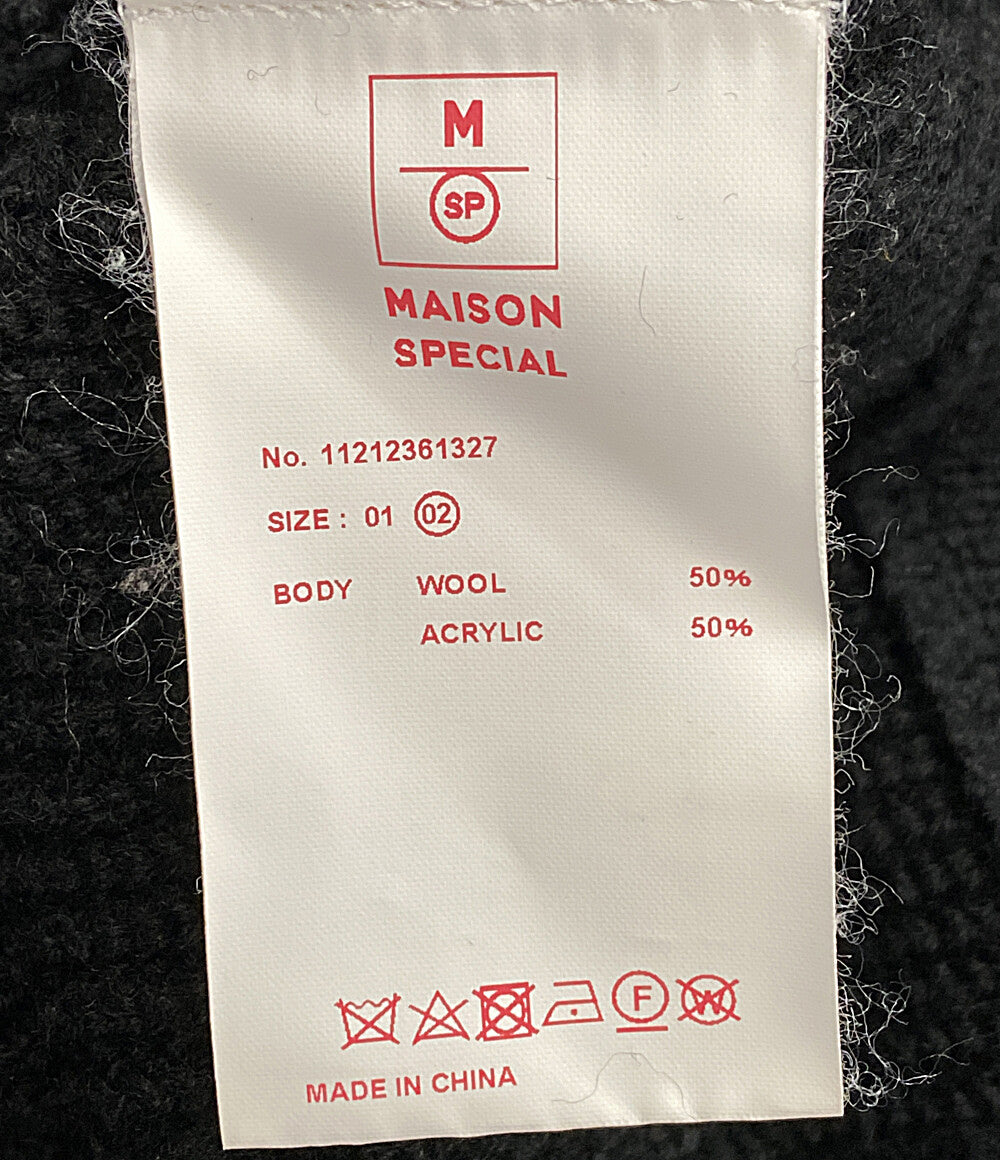 メゾンスペシャル ニット インポート     11212361327 メンズ SIZE 02  MAISON SPECIAL