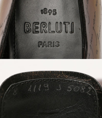 ベルルッティ  ドレスシューズ アレッサンドロエッジスクリット      メンズ SIZE 8  Berluti