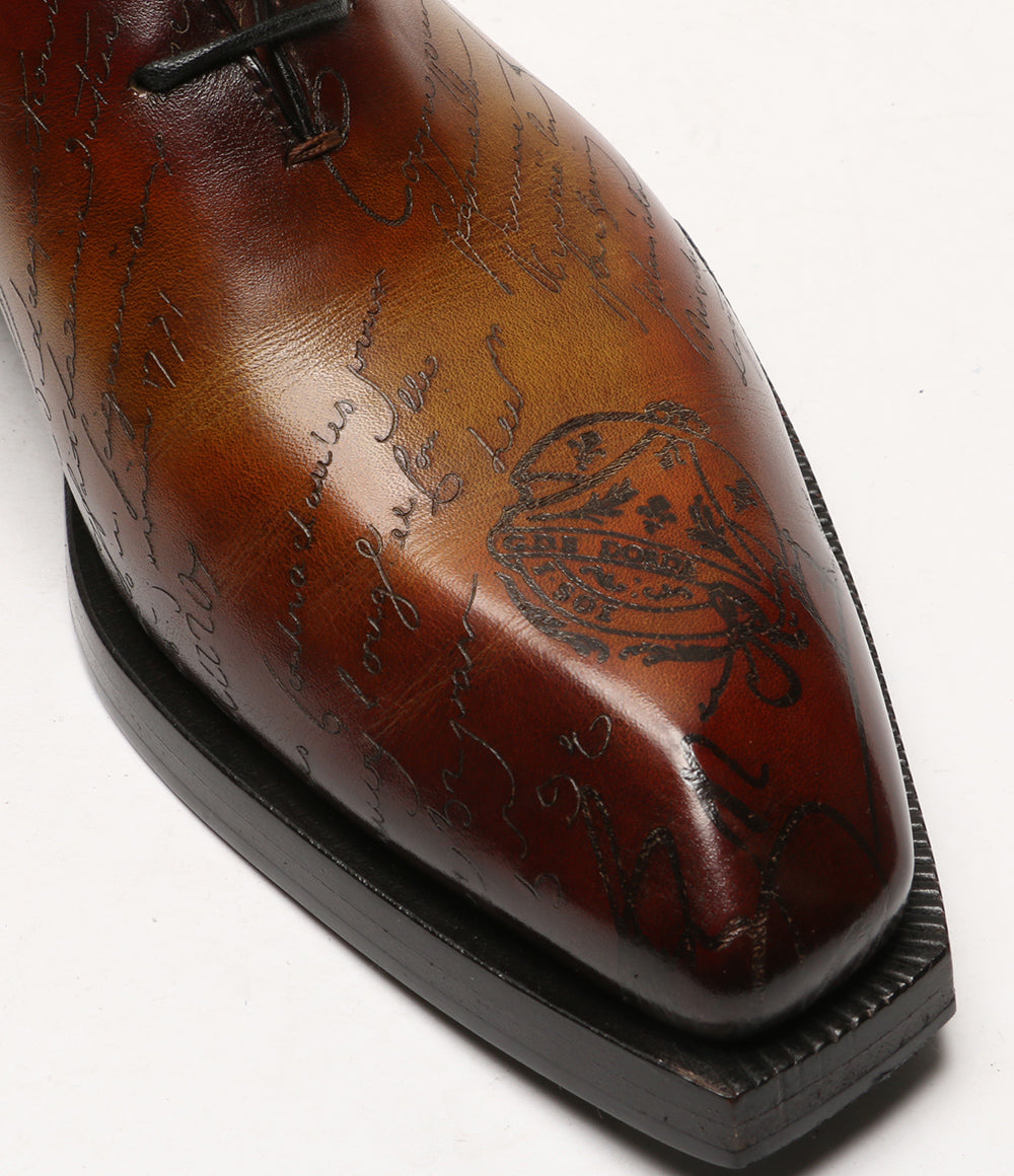 ベルルッティ  ドレスシューズ アレッサンドロエッジスクリット      メンズ SIZE 8  Berluti