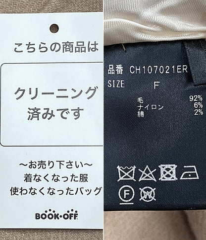 カオス コート ベージュ レディース SIZE F Chaos