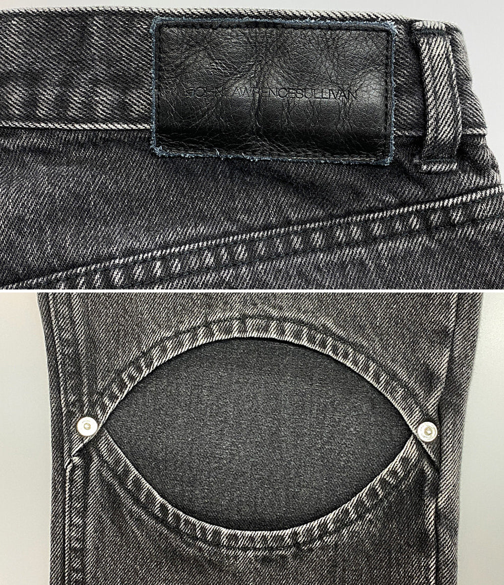 JOHN LAWRENCE SULLIVAN デニムパンツ ブラック 2A009ー0320-15 メンズ SIZE 48 ジョンローレンスサリバン