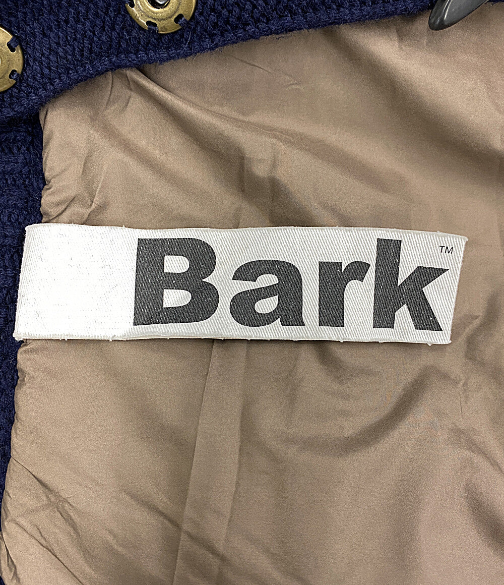 バーク  ダッフルコート ニット ジャケット 001316178-0006 ブルー      レディース SIZE XS  BARK