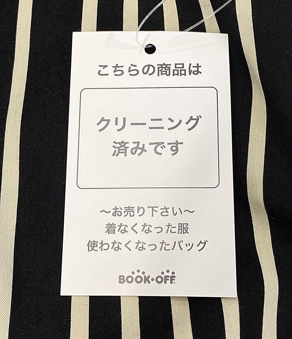 ドゥーズィエムクラス  ノーカラーコート L'Appartement ストライプ      レディース SIZE -  DEUXIEME CLASSE