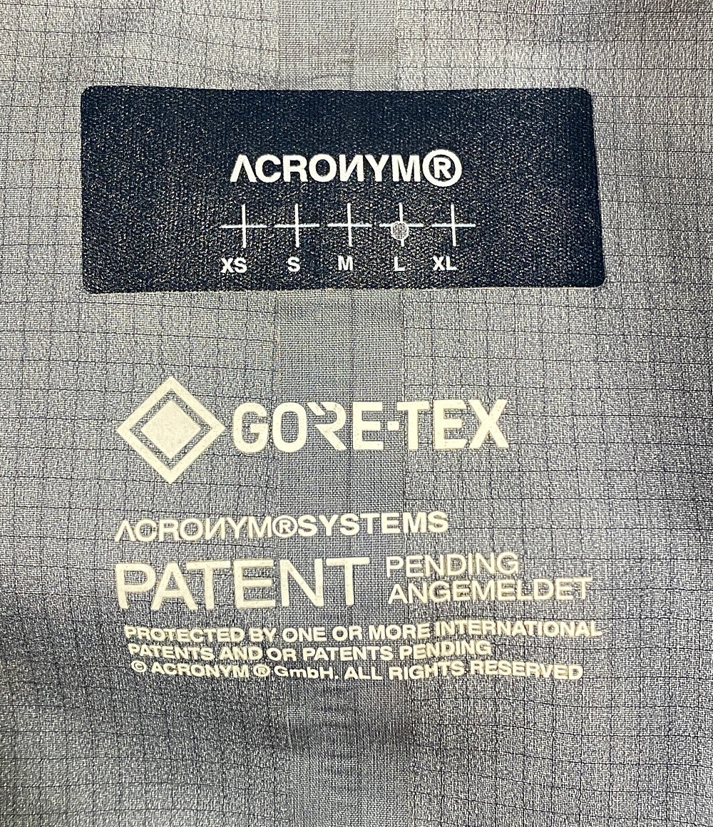 ACRONYM アクロニウム マウンテンパーカー Gore-Tex Pro Interops Jack メンズ SIZE L