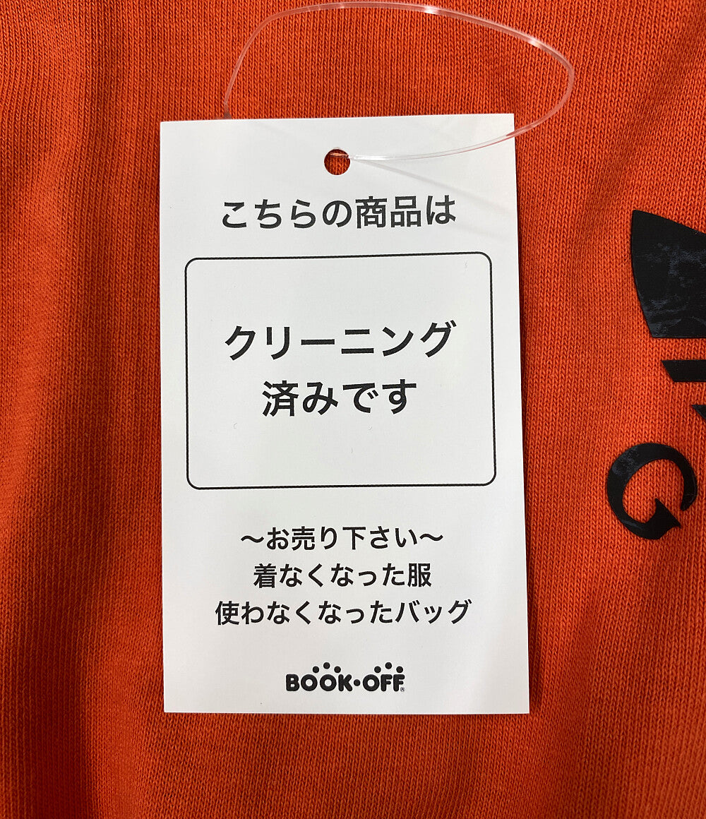 グッチ 美品 アディダス 長袖カットソー 3ライン オレンジ      メンズ SIZE M  GUCCI×ADIDAS