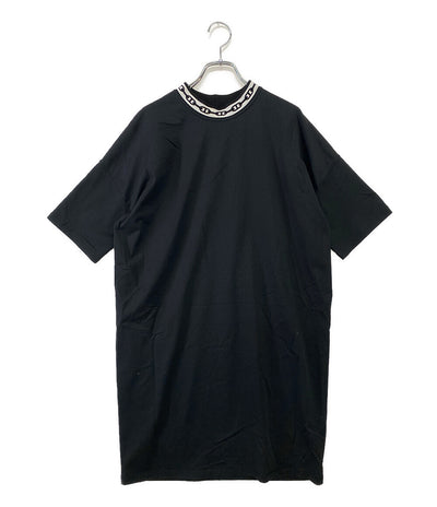 エルメス  Tシャツワンピース シェーヌダンクル ブラック       レディース SIZE 38  HERMES