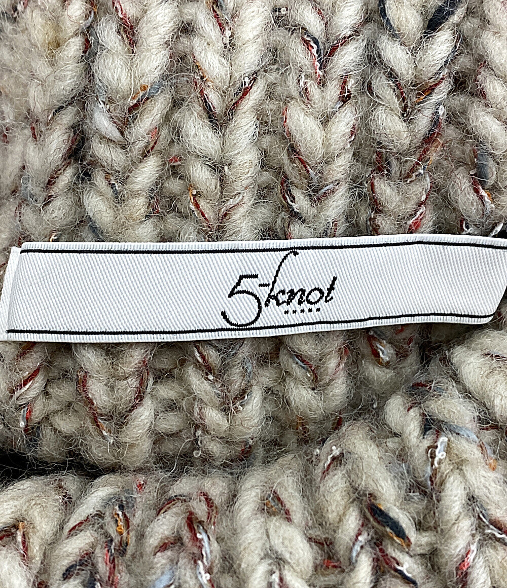 5knot ファイブノット 長袖ニット レディース SIZE F
