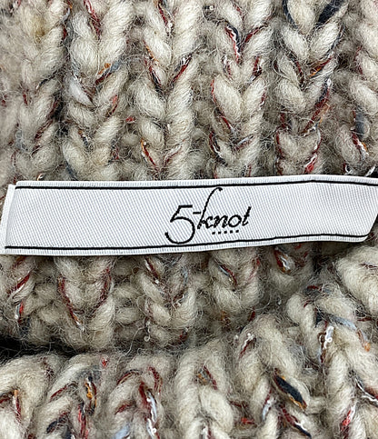 5knot ファイブノット 長袖ニット レディース SIZE F