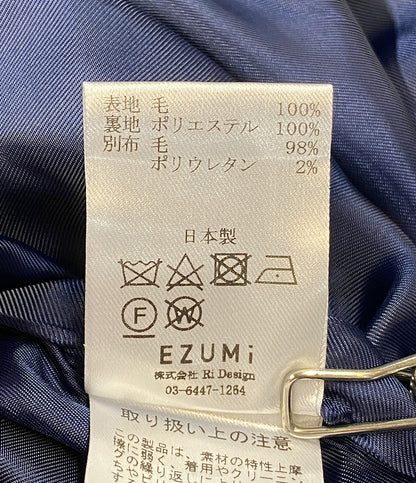 EZUMi エズミ ブリティッシュオーバーコート 23AW ネイビー レディース SIZE S