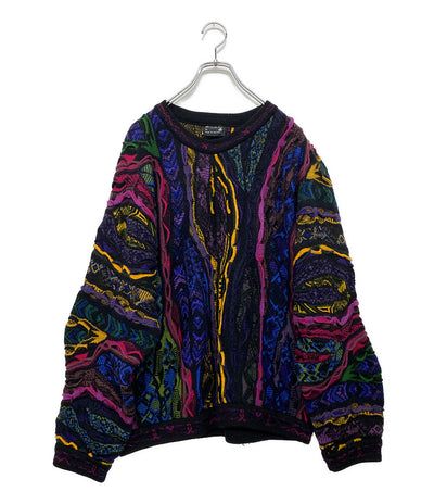 クージー マルチカラーニット      メンズ SIZE XL  COOGI