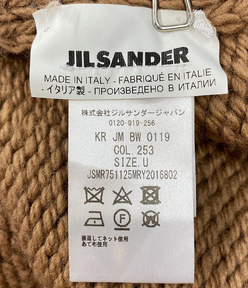 ジルサンダー  ニット KR JM BW 0119 ブラウン      レディース SIZE U  Jil sander