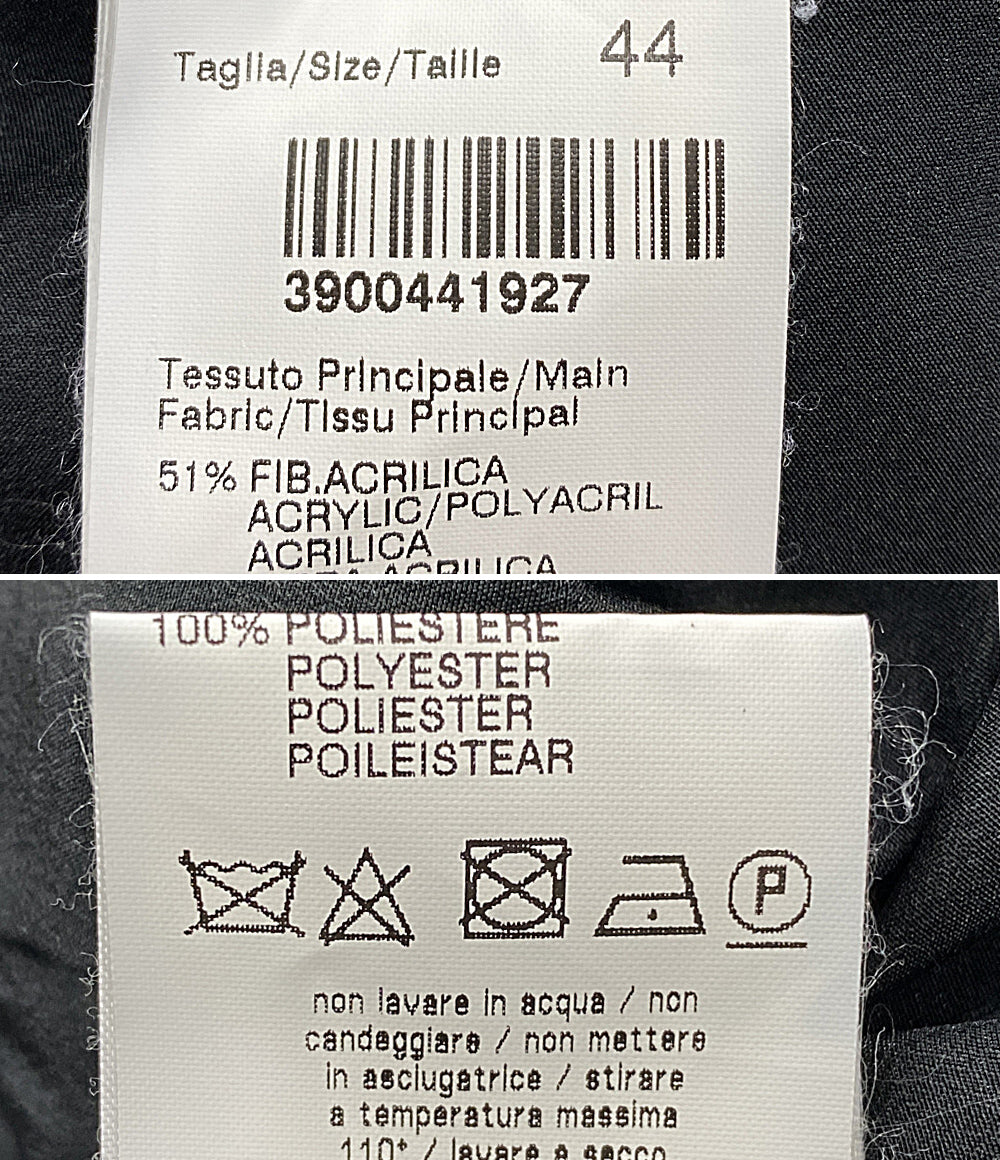 MSGM ノースリーブワンピース ツイード ドリンクキャップ レディース SIZE 44 エムエスジーエム