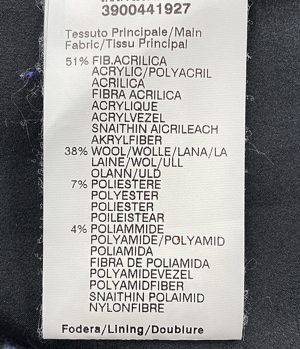 MSGM ノースリーブワンピース ツイード ドリンクキャップ レディース SIZE 44 エムエスジーエム