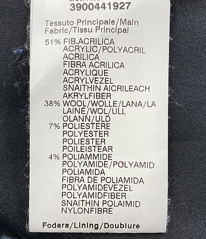 MSGM ノースリーブワンピース ツイード ドリンクキャップ レディース SIZE 44 エムエスジーエム