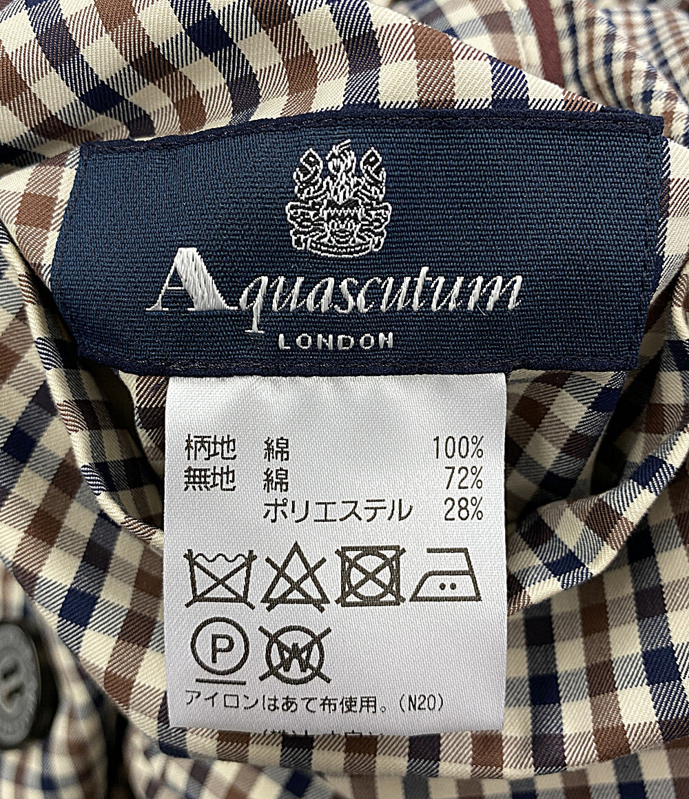 アクアスキュータム  ステンカラーコート リバーシブル      メンズ SIZE 10  Aquascutum