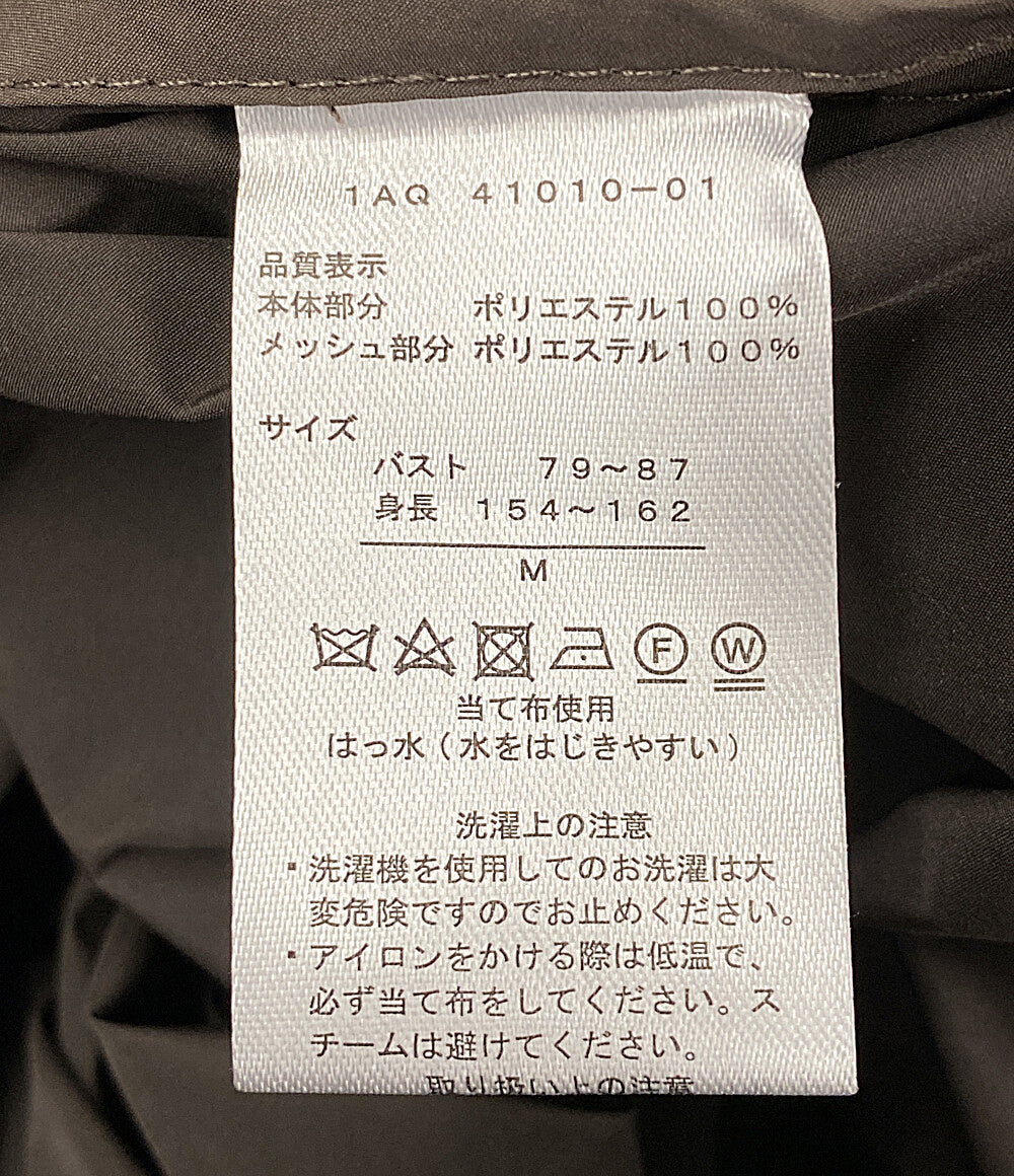 アクアスキュータム  コート 撥水 ブラウン 収納ポーチ付      レディース SIZE M  Aquascutum