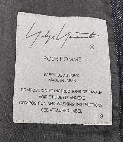 ヨウジヤマモトプールオム  テーラードジャケット 24ss HS-J18-201      メンズ SIZE 3  YOHJI YAMAMOTO POUR HOMME