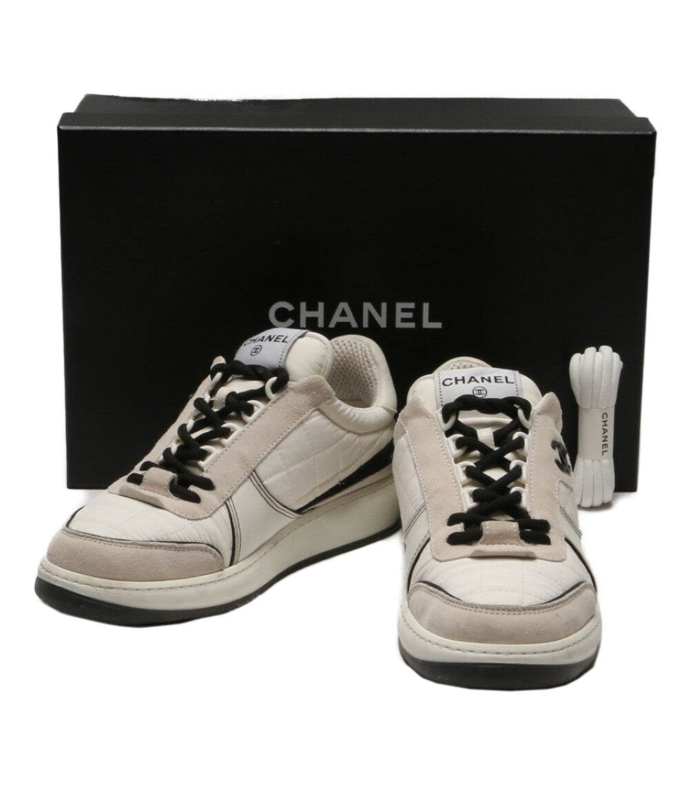 シャネル  スニーカー バイカラースニーカー      レディース SIZE 37  CHANEL