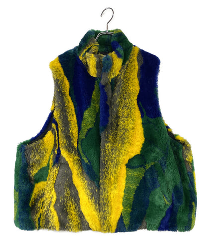 BELPER ベルパー ファーベスト BURGLAY FUR VEST 2023AW レディース SIZE F