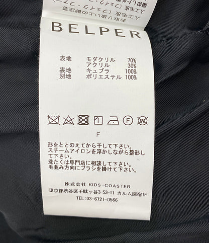 BELPER ベルパー ファーベスト BURGLAY FUR VEST 2023AW レディース SIZE F