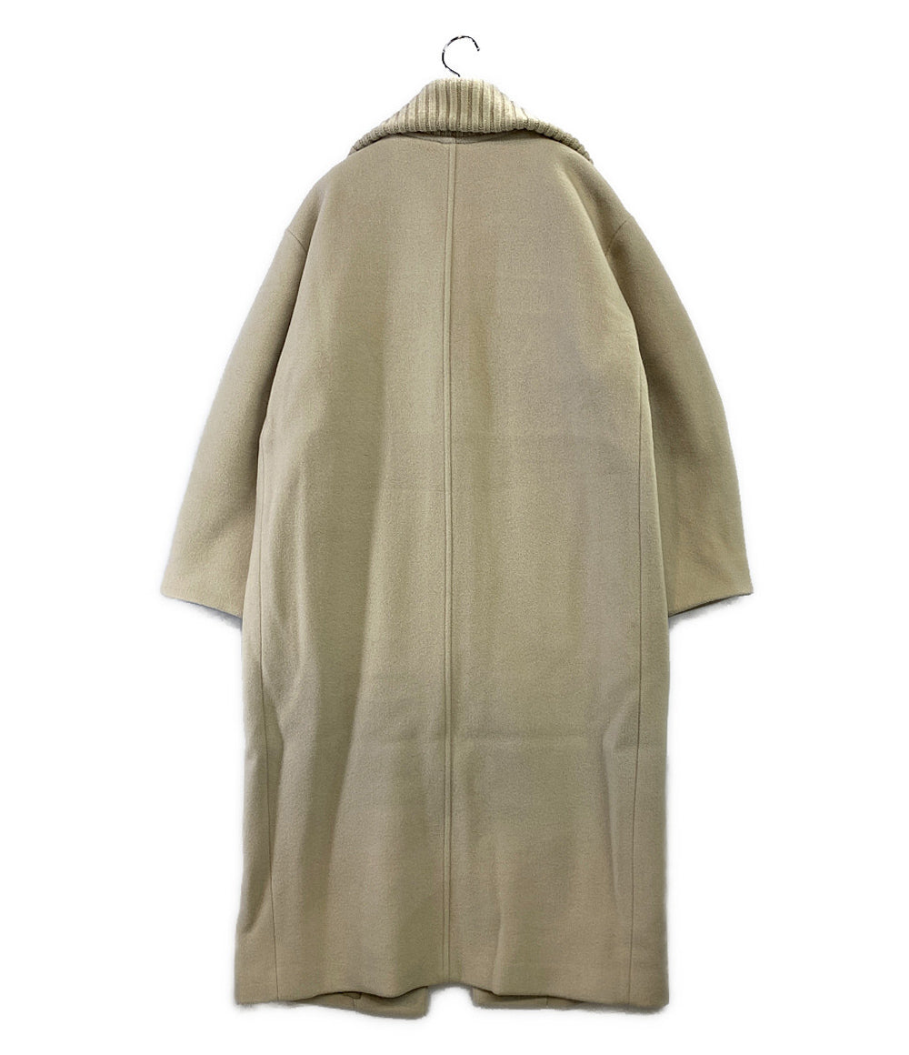 CLANE リブカラーコート RIB COLLAR WOOL LONGCOAT レディース SIZE 2 クラネ