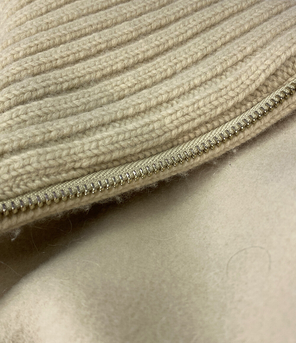 CLANE リブカラーコート RIB COLLAR WOOL LONGCOAT レディース SIZE 2 クラネ