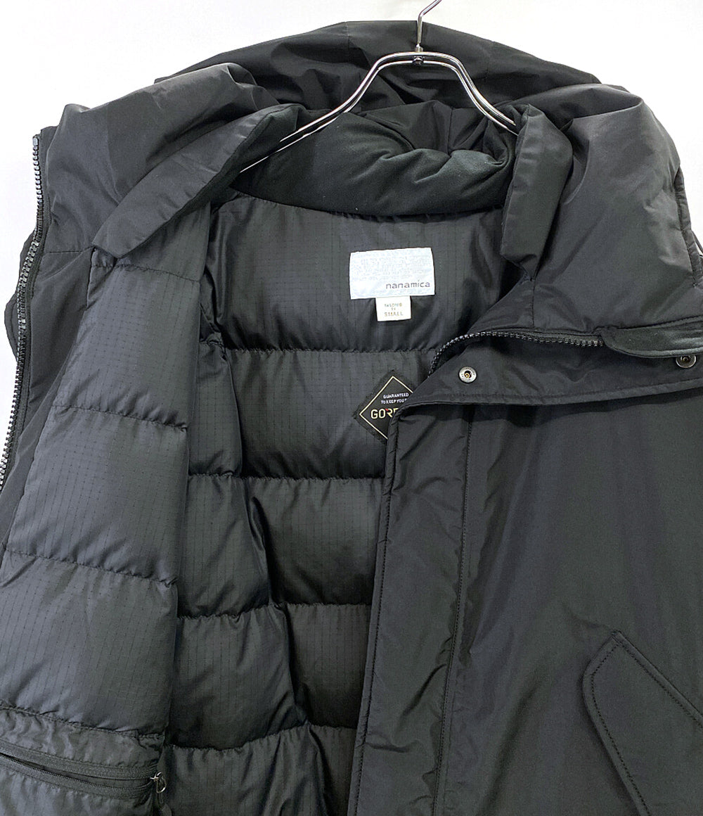 nanamica ダウンコート ロング ブラック メンズ SIZE S ナナミカ