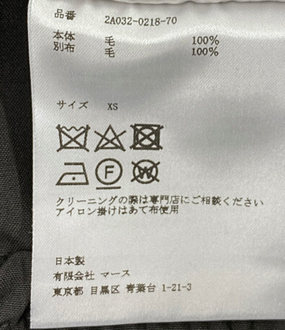 JOHN LAWRENCE SULLIVAN パンツ ウールサイドラインスラックス 2A032-0218-70 メンズ SIZE XS ジョンローレンスサリバン